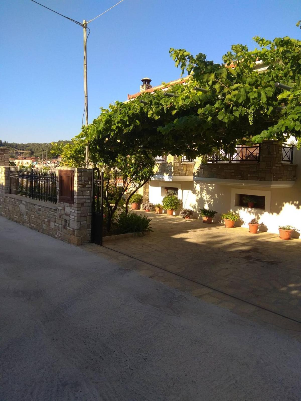 Villa Sunset Samos Town Bagian luar foto