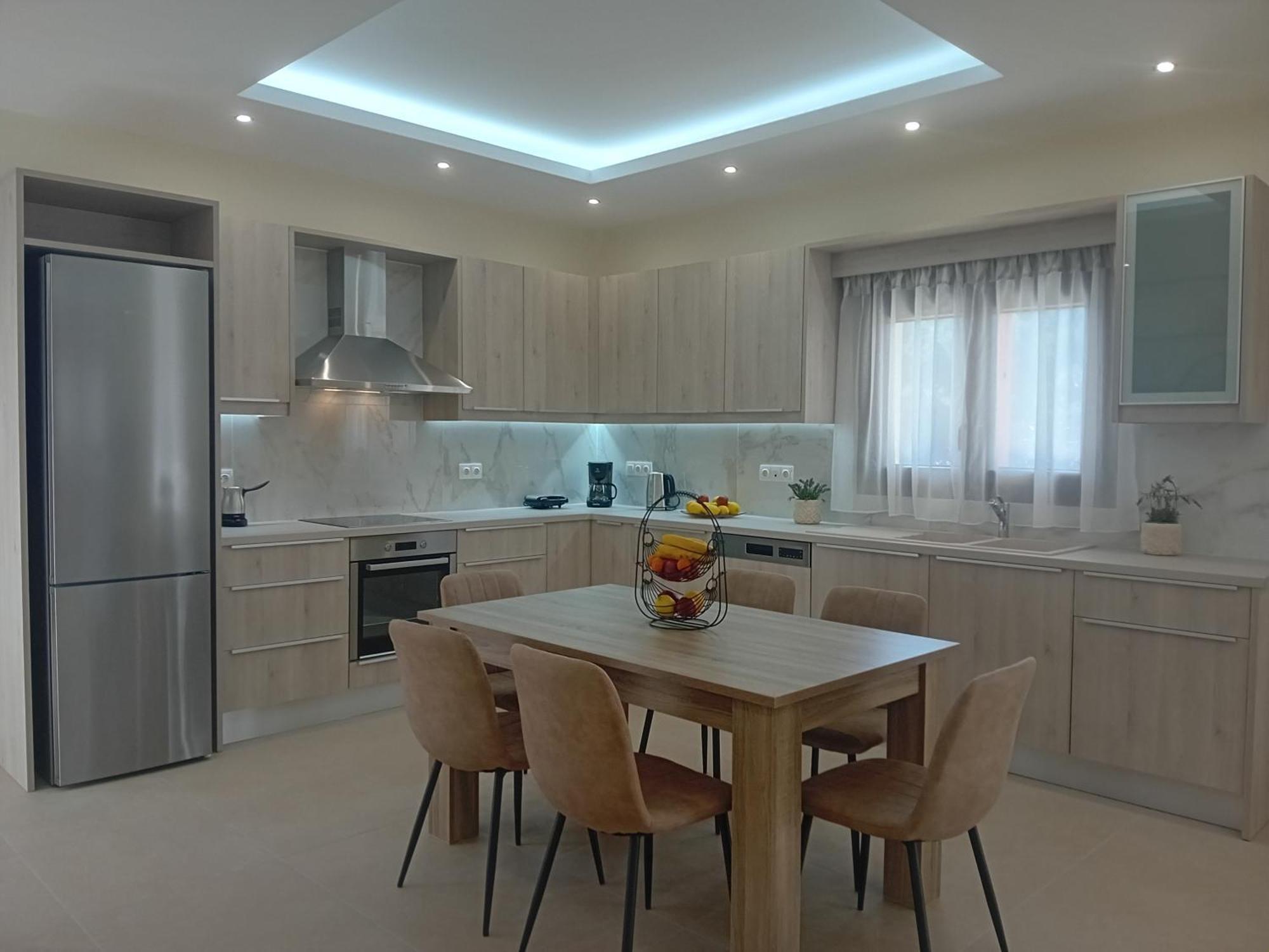 Villa Sunset Samos Town Bagian luar foto