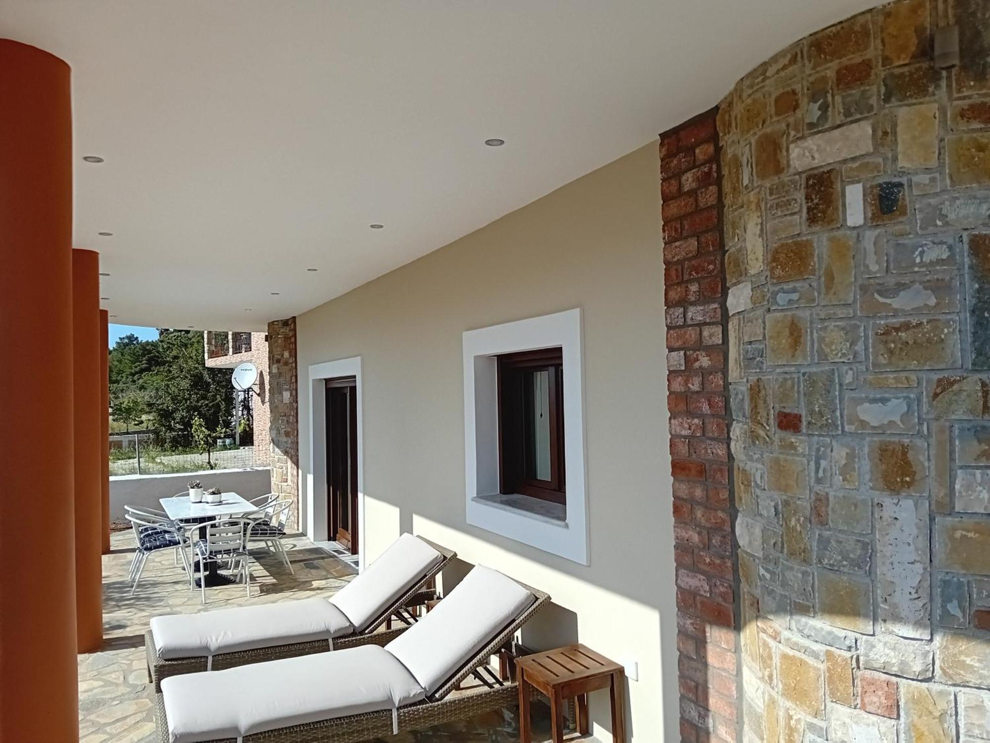 Villa Sunset Samos Town Bagian luar foto