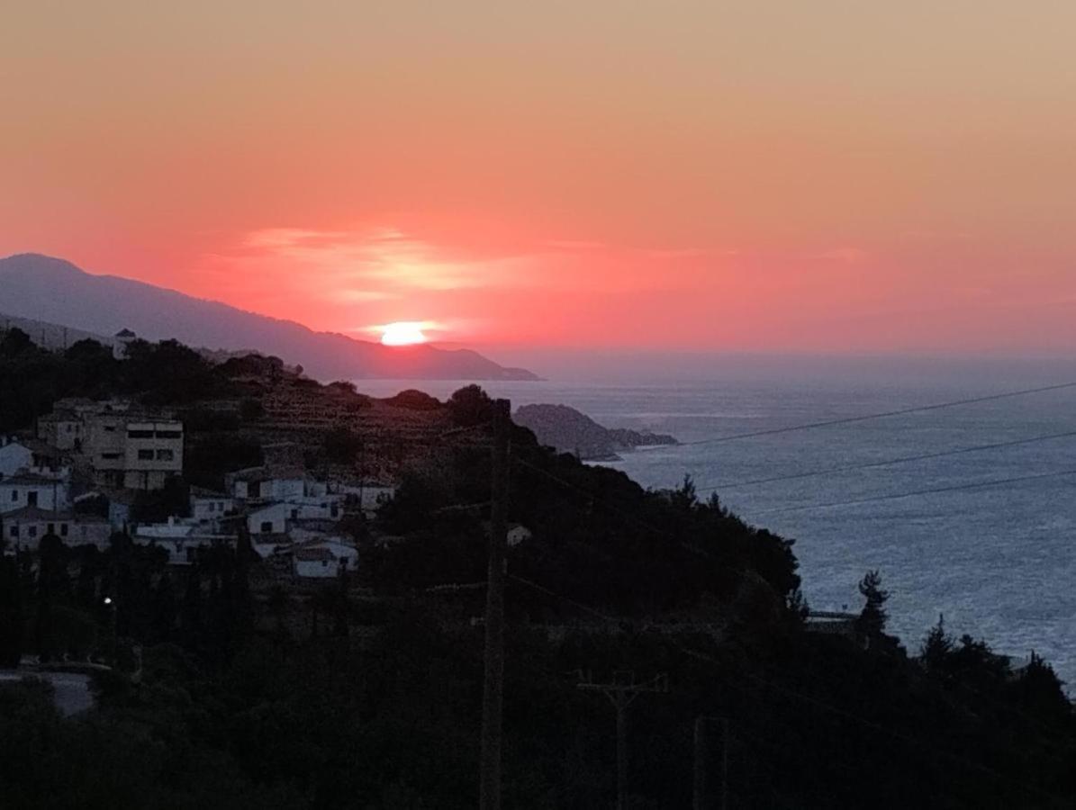 Villa Sunset Samos Town Bagian luar foto